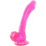Wushuangyu 7.48 inch Mini Flexible Soft Massage Wand for Beginners Female Handsfree Relax Massager Toys - Vibrant Toy (Color : Pink)