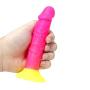 JSCRlove 6 Inch Ðíldɔ Lifelike Beginners Lifelike Suction Cup Tools Hands-Free Personal Body Relax Mássager