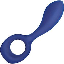 Gvibe Gpop P-spot Prostate Vibrator with Handle, Royal Blue