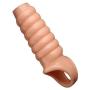 HEALIFTY Adult Sex Toy Reusable Penis Sleeve Extender Soft Cock Extension Sex Toy Cock Enlarger Condom Sheath Delay Ejaculation Toys for Men