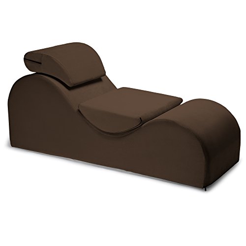 Liberator Esse Lounge Chair, Espresso Velvish