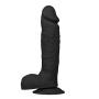 Asdfgh Lifelike Big Monster Waterproof Handsfree Handheld Private Tool for Women Couples, Pleasure Massaging Wand Pleasure (Color : Black)