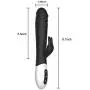 Rabbit Vibrator Large Powerful Rechargeable Silicone Multi Speed G Spot Dildo Vibrator Sex Toy Sex Product for Women Rabbit Vibrator Large Powerful Rechargeable Silicone Multi Speed G Spot Dildo Vibrator Sex Toy Sex Product for Women