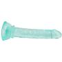 5.7 Inch Realistic Dildo, Body-Safe Material Lifelike Dildo Powerful Suction Cup Dildo,Flexible Cock Adult Sex Toy from Women (Green)