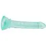 5.7 Inch Realistic Dildo, Body-Safe Material Lifelike Dildo Powerful Suction Cup Dildo,Flexible Cock Adult Sex Toy from Women (Green)