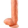 HYLHYL5-F Stràp ón rěàlìstìc dìck, Flesh 12 inch Perfect for Beginners Casual Toys Stimulator Magic Wand Mini Toys for Woman Female Powerful | Diameter 6cm/2.36iches