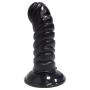 Picdd Silicone 6.3in Lifelike Huge Women Personal Relax Massager Material for Female Beginner Personal Body (Color : Black)