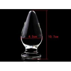 7 Types Set New Top Unique Design Sex Toy Adult Products Crystal Glass Transparent Calabash Shaped Anal Butt Plug Stimulate Fast Shipping By FBA