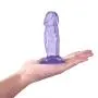 Wushuangyu 4.33 Inch Dîldɔ Powerful Suction Cup Relax Massage Waterproof for Women - Vibrant Toy (Color : Blue)