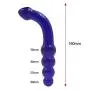Huge Size Double-Head All Natural Crystal Glass Wand Skin-Friendly for Women Female Men Beginners Huge Size Double-Head All Natural Crystal Glass Wand Skin-Friendly for Women Female Men Beginners