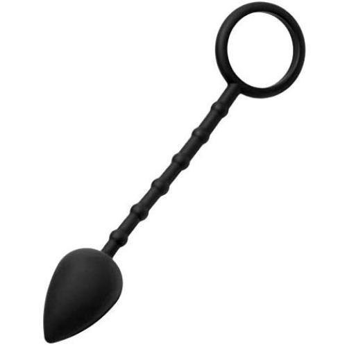 Master Series Imbed Silicone Anal Plug and Cock Ring