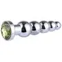 Oolong Random Color Rhinestone Metal Five-Beads TRAI-ning Ȁmâl Plúg for Men for Women Oolong Random Color Rhinestone Metal Five-Beads TRAI-ning Ȁmâl Plúg for Men for Women