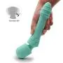 Heating  Workouts Vibrator  Travel Companion Charging Port Cable 10Speed Magnetic Water Resist Pouch Silent Portable Relieve Muscle Pain