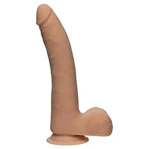 Doc Johnson The D - Realistic D - Slim 9" with Balls - Ultraskyn, Vanilla Doc Johnson The D - Realistic D - Slim 9" with Balls - Ultraskyn, Vanilla