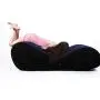 Inflatable Sex Position Sofa - Sex Furniture Sex Bed Sofa with Pump Handcuffs & Leg Cuffs Yoga Chaise Lounge Relax Chair Chaise Lounge Air Sofa Portable Inflatable Lounger for Couples