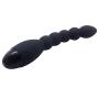 Dwoon Clítórǐs Stímulatión 10 Frequency Vib Rechargeable Massager, Silicone Waterproof Unisex Anales Beads Trainer Black