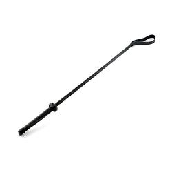 LoveSex S&m PU Leather Riding Crop Sex Whip Aids Spanking Bondage Adult Toys for Sex Black 20“