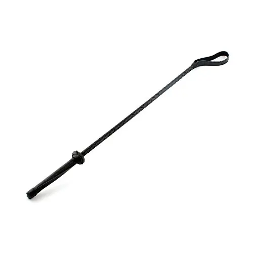 LoveSex S&m PU Leather Riding Crop Sex Whip Aids Spanking Bondage Adult Toys for Sex Black 20“ LoveSex S&m PU Leather Riding Crop Sex Whip Aids Spanking Bondage Adult Toys for Sex Black 20“