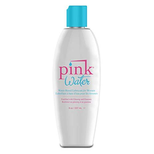 Pink Water - Water-Based Lubricant (8 Fluid Ounce - 237 Milliliter)