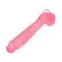 Full 100% Silicone 12 Inch Soft Toy with Suction Cup Base Great for Beginners Toys Friction Attrition - Pink - Biyenanian1.2