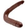 Pipedream King Cock L Double Trouble, Brown