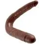 Pipedream King Cock L Double Trouble, Brown