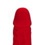 Lickerlish Rummy Fatty 8" Ultra Thick Premium Silicone Dildo Suction Cup, Red, 2 Pound