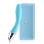 High Quality Medical Silicone Wand Massager with 10 Powerful Vibration Mode, Waterproof, Arbitrary Bending Memory Function Design, Cordless Design for Each Part.