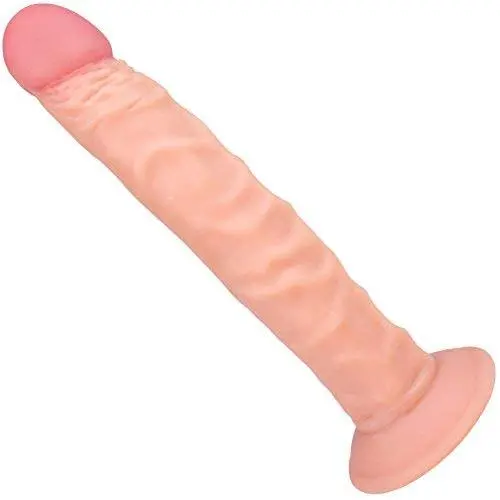 Realistic Suction Cup Dildo - Hands-Free or Strap On Compatible - Lifelike Veins and Tip for Vaginal Penetration Realistic Suction Cup Dildo - Hands-Free or Strap On Compatible - Lifelike Veins and Tip for Vaginal Penetration