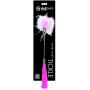 SPORTSHEETS - SEX & MISCHIEF: Whip & Tickle - Flogger for Adult Play (Pink and White)