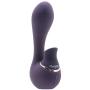 Shots Irresistible Mythical Rechargeable G-Spot with Clitoral Wave Touchless Stimulator (Purple)