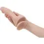 Pure Love 7.5 Inch Silicone Dildo with Suction Cup, Beige Color Dong, Adult Sex Toy Pure Love 7.5 Inch Silicone Dildo with Suction Cup, Beige Color Dong, Adult Sex Toy