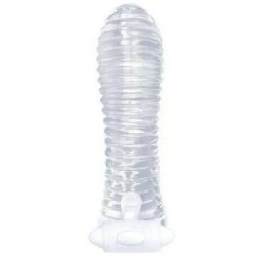 V-Î-Brâting Ribbed Clear Pê.Nís Ex-TéNdEr V-Î-Brâting Ribbed Clear Pê.Nís Ex-TéNdEr
