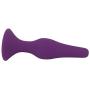 Eastern Delights Luxury Silicone Anal Trainer Butt Plug, Excellent Anal Sex Toy for Beginner, Purple Kit