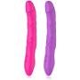 RITER 9 Vibrantion Modes Rotating Vibrantor G Spotter Stimulator Rechargeable Massager Dual Motors Adullt Six Toys for Women Purple