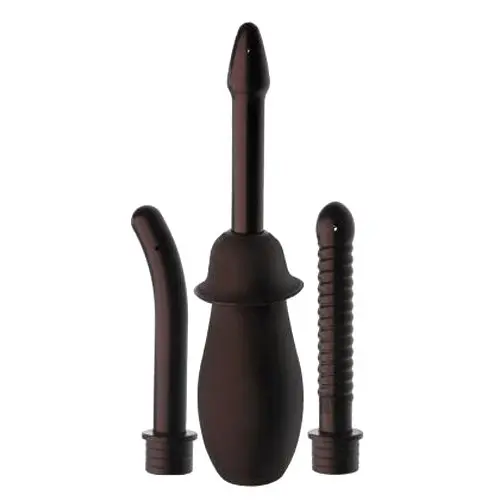 Nasstoys His and Hers Easy to Use Douche, Black Nasstoys His and Hers Easy to Use Douche, Black