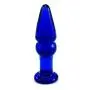 NVXYP Blue Anále Glass Anále-Plugs Toys for Women and Men NVXYP Blue Anále Glass Anále-Plugs Toys for Women and Men