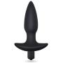 Qise Silicone Three Sizes Anal Plug Vibrator Adult Sex Toy for Masturbation (S)