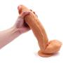 HYLHYL5-F Pěggìng Stràp ón, 11 Inch Big Size Double Layered Silicone Stick Simulated Skin-Safe Private | Diameter 5.8cm/2.28iches