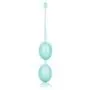 CalExotics Weighted Kegel Balls - Duotone Ben Wa Kegel Weights - Pelvic Floor Exercise Balls - Adult Silicone Sex Toys - Teal CalExotics Weighted Kegel Balls - Duotone Ben Wa Kegel Weights - Pelvic Floor Exercise Balls - Adult Silicone Sex Toys - Teal