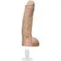 Doc Johnson The Legendary John Holmes - 12 Inch ULTRASKYN Dildo with Removeable Vac-U-Lock Suction Cup Base - 10 inches of Insertable Length - Harness Compatible - Storage Bag Included