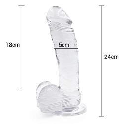 ZYYSQ Transparent PVC Safety Material Massage Soft Wand ZYYSQ