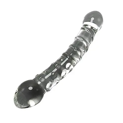 Knowwest Double Head Crystal Glass Plump Beads Style Sèx Tease Insert Pleasure Wand Dido Knowwest Double Head Crystal Glass Plump Beads Style Sèx Tease Insert Pleasure Wand Dido