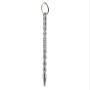 LLFX Male Urethrǎl Urethrǎl Tube Metal Bead Massage Comfort and Smooth Seat Belt Anti-Slip Ring Jeans