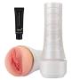 Male Cup Masturbator, Riodong 3D Realistic Vagina Masturbator Stroker Pocket Pussy Sex Toys for Male Masturbation (White) Male Cup Masturbator, Riodong 3D Realistic Vagina Masturbator Stroker Pocket Pussy Sex Toys for Male Masturbation (White)
