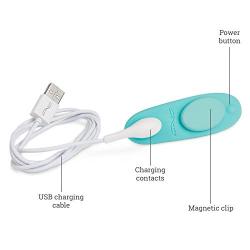 We-Vibe Moxie Wearable Panty Vibe, app + lube