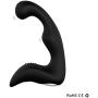 ROWAWA Prostate Massaging Toy Rechargeable and Waterproof Vibrating Butt Anal Plug Prostate Vibrator for Men, Black, 7.04 Ounce