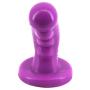 Bfucky Análes Plug Beads Kit PVC Comfortable Small Training Expander Insért Toys Stick for Him and Her - Purple Bfucky