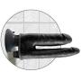 Pipedream Products King Cock Double Vibrating Penetrator, Black