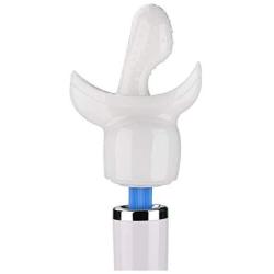 Massager Accessories, Massage Attachments Accessory Silicone (White-A)